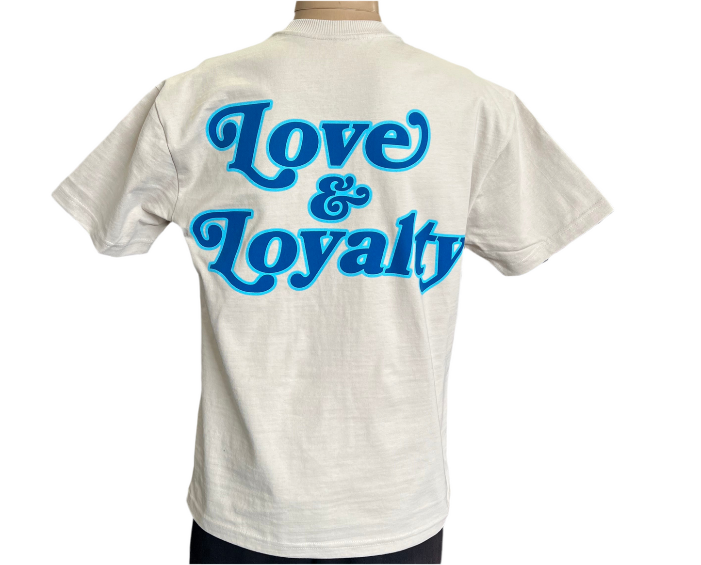 Love&Loyalty- tan/blue