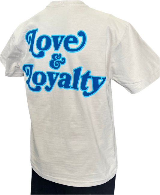 Love&Loyalty- tan/blue